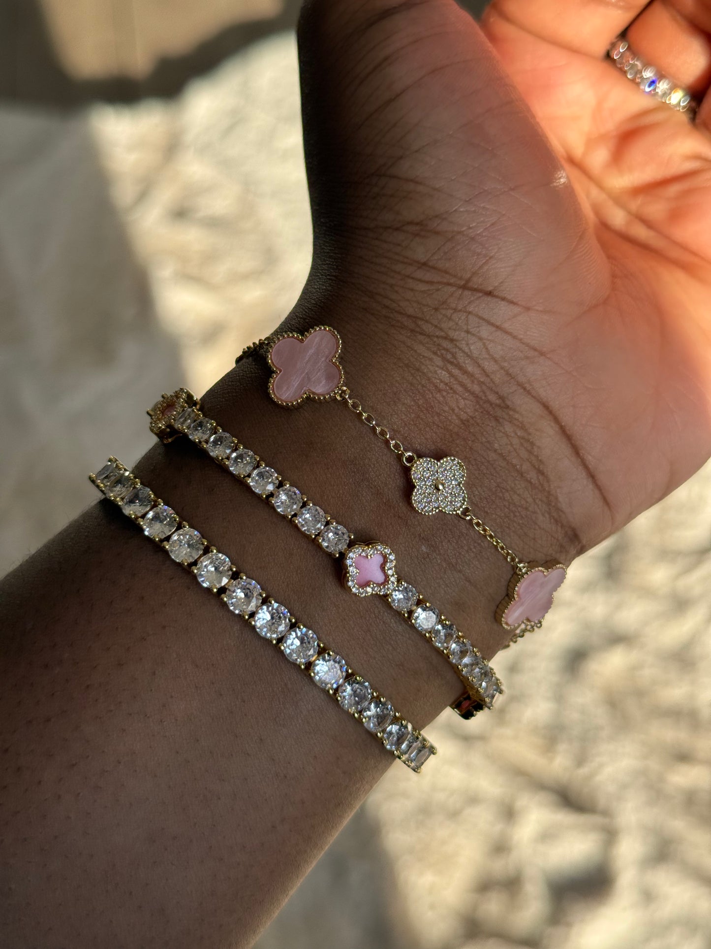 Keep it Pink Set - Gold & Pink