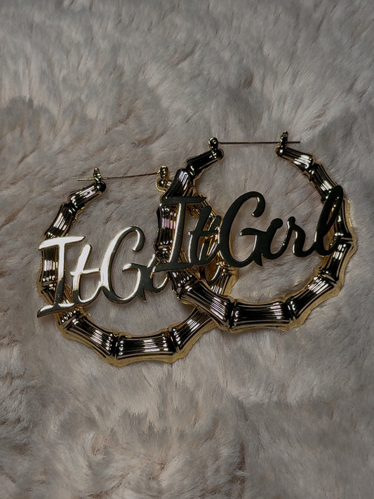 Custom Bamboo Earrings